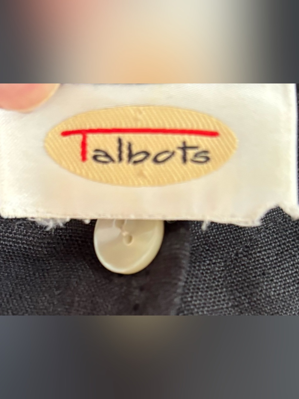 Talbots linen jacket. - Picture 2 of 6
